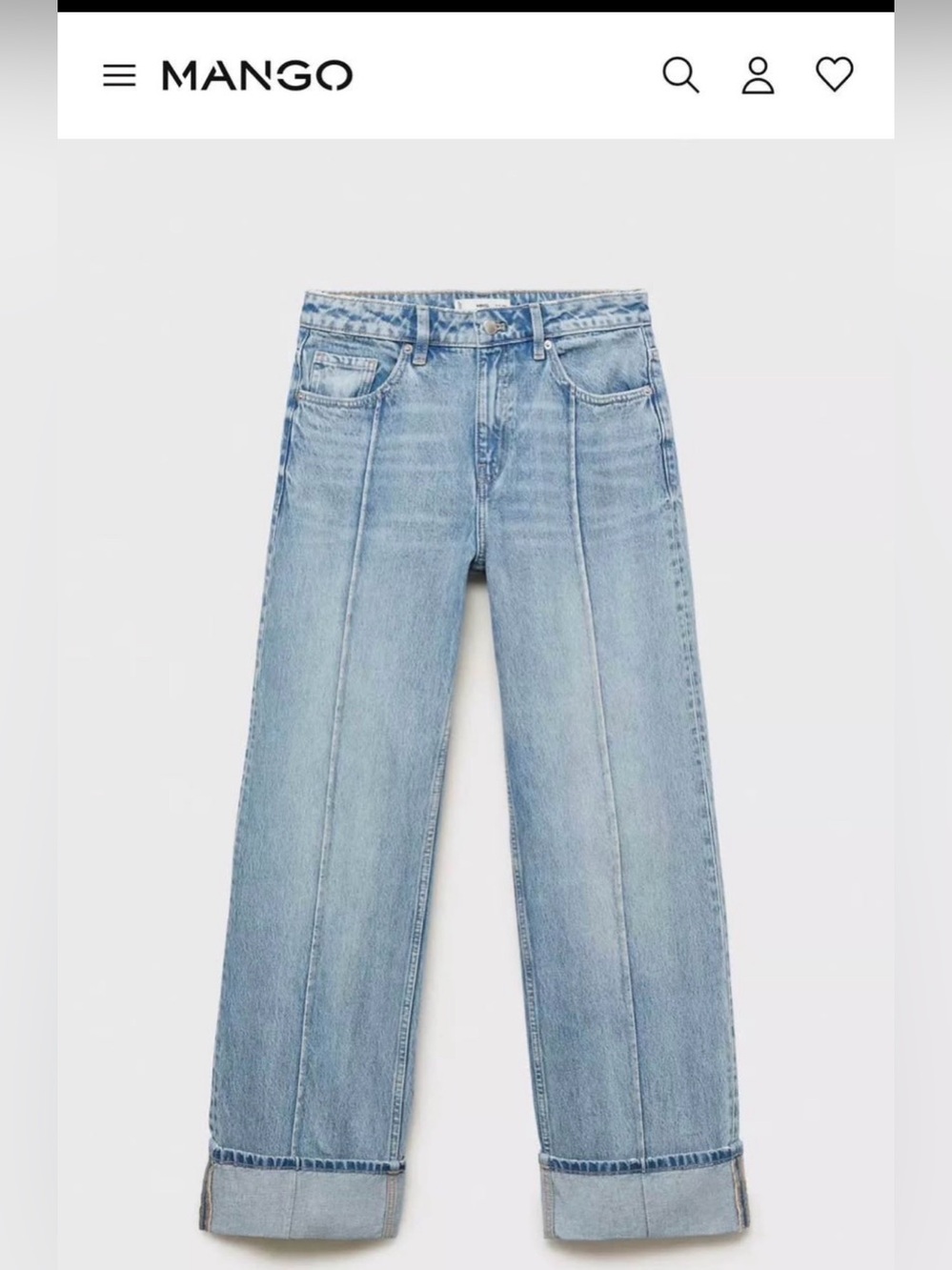 MANGO JEANS SZ 12